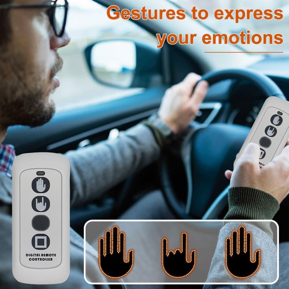 Car Gesture Decorative Light