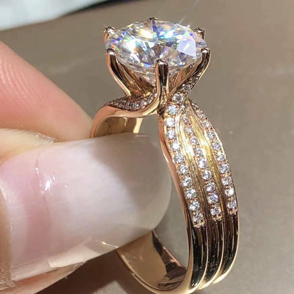 Luxury Moissanite Ring-The Best Alternative toExpensive Diamond Rings