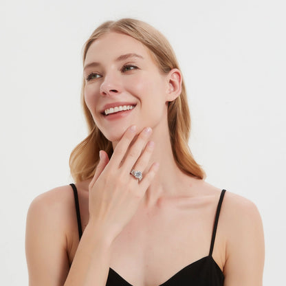 Luxury Moissanite Ring-The Best Alternative toExpensive Diamond Rings