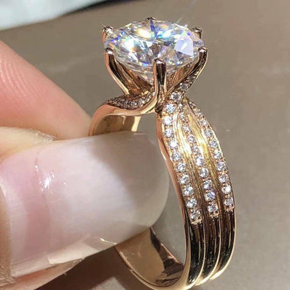 Luxury Moissanite Ring-The Best Alternative toExpensive Diamond Rings