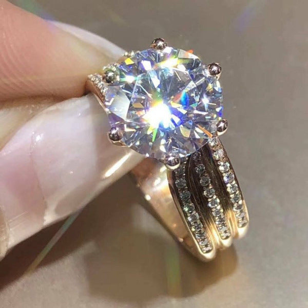 Luxury Moissanite Ring-The Best Alternative toExpensive Diamond Rings