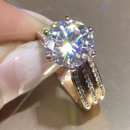 Luxury Moissanite Ring-The Best Alternative toExpensive Diamond Rings