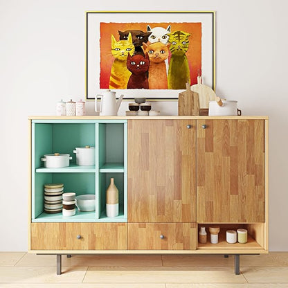 15.8"W x 197"L,Countertop Contact Paper Waterproof Wallpaper Light Wood Contact Paper