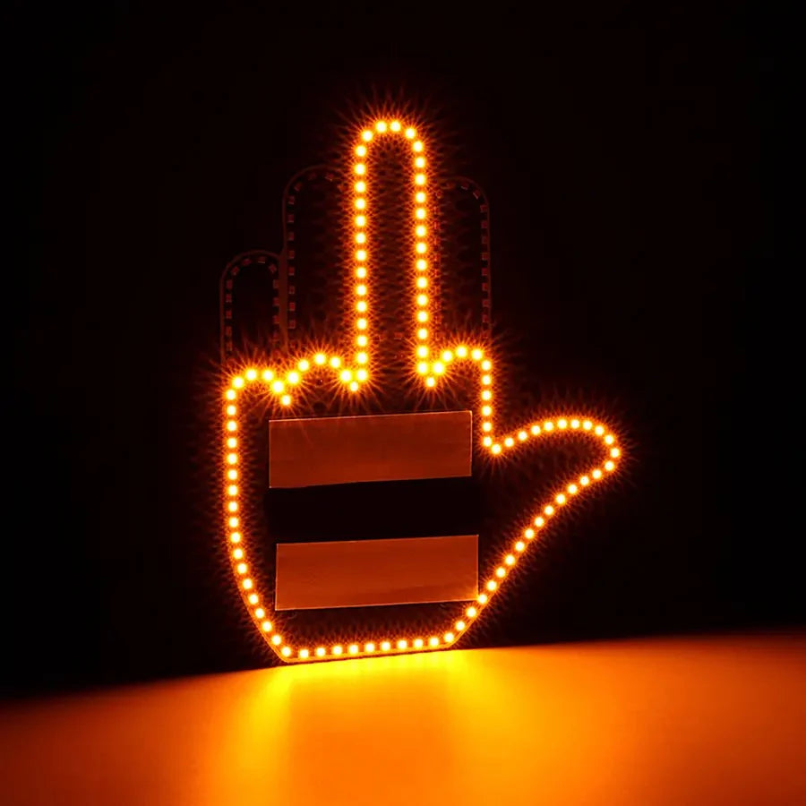 Car Gesture Decorative Light