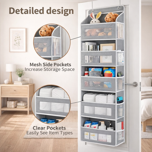 5-Tier Storage Box Door Storage Box