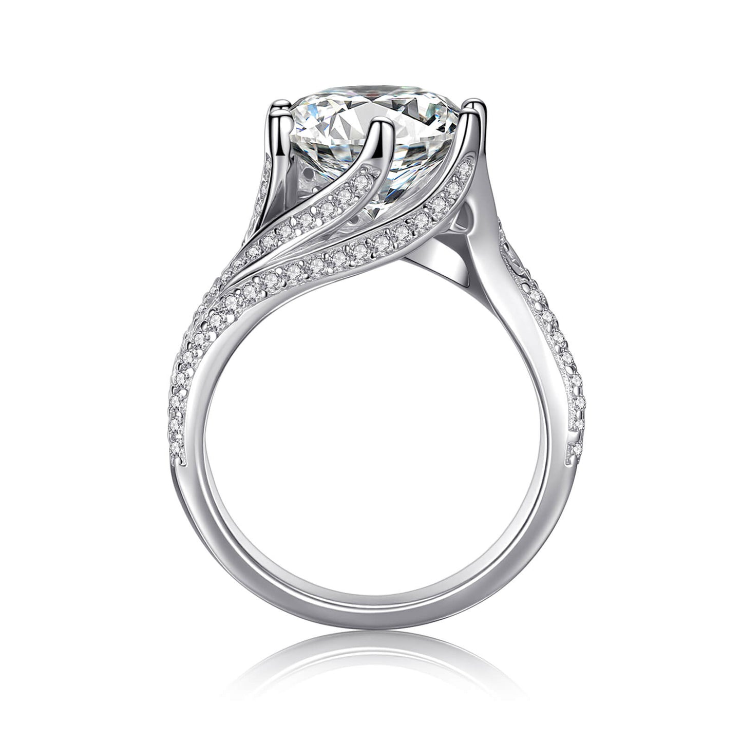 Luxury Moissanite Ring-The Best Alternative toExpensive Diamond Rings