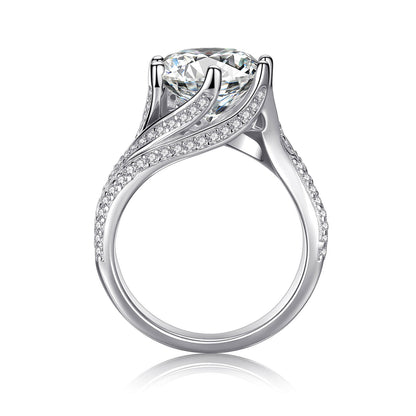Luxury Moissanite Ring-The Best Alternative toExpensive Diamond Rings