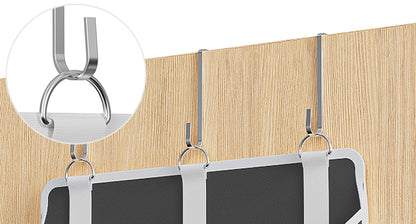 Over The Door Organizer Storage-5-Tier Hangable Organizer with 10 Large side pocket